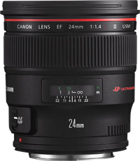 Canon EF 24mm f/1.4L II USM - Lenses - Camera & Photo lenses 
